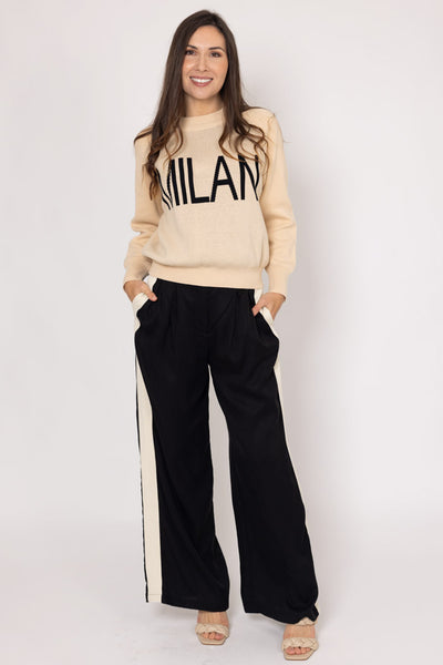 AMAYA LOTTIE PANT - BLACK