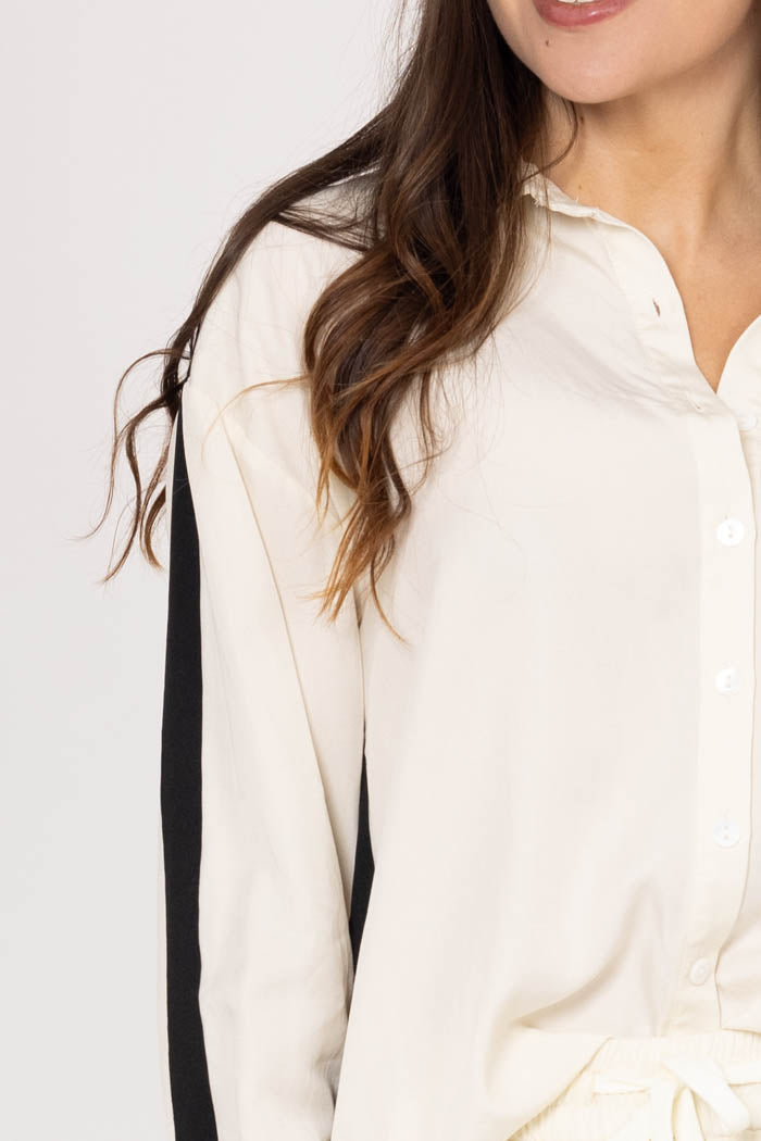 AMAYA NALAH SHIRT - CREAM