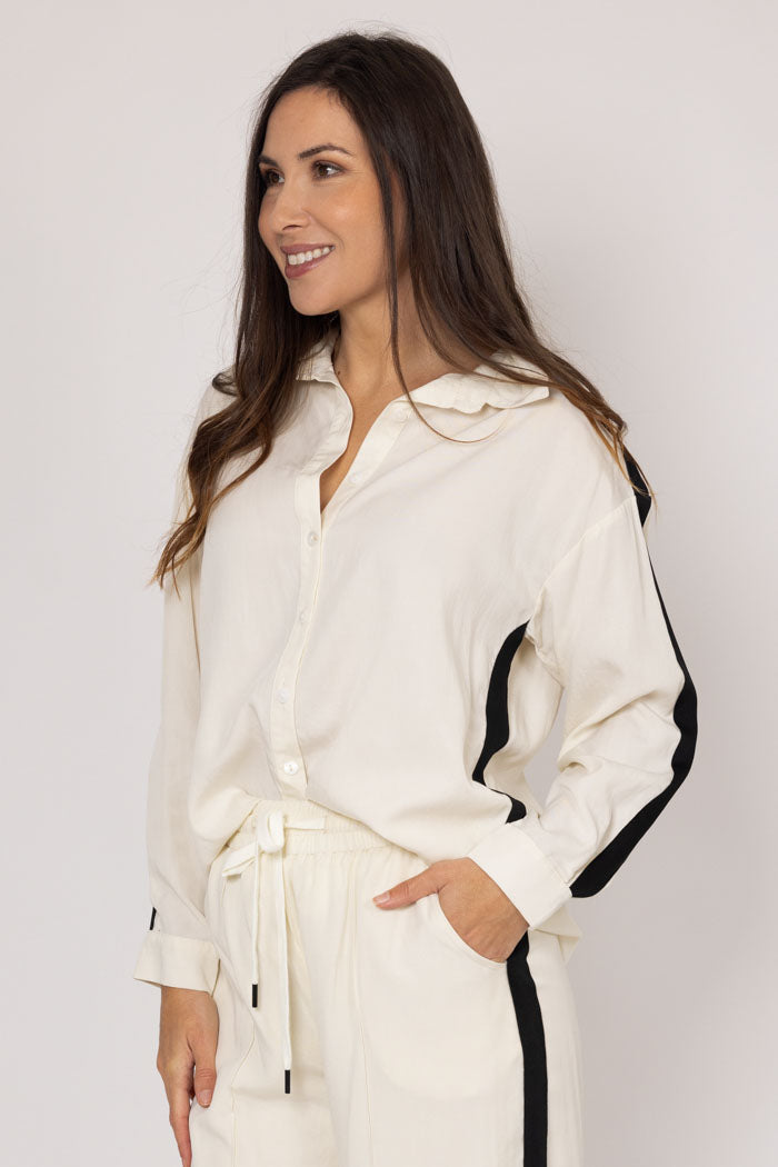 AMAYA NALAH SHIRT - CREAM