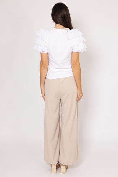 AMAYA ASHLEE PANT - BEIGE