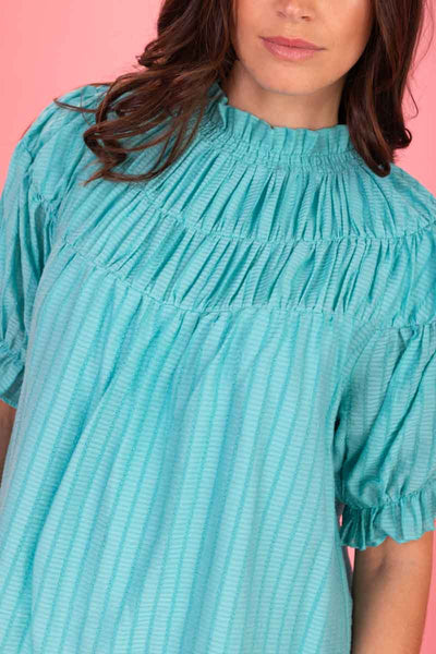 Charlo Abby Top - Aqua