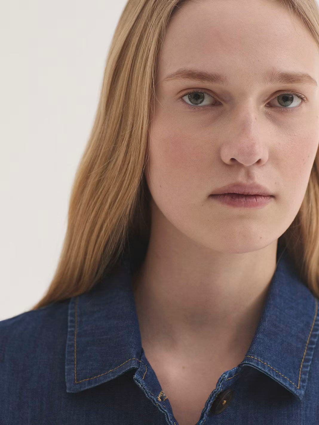 NICE THINGS - DENIM COAT - BLUE