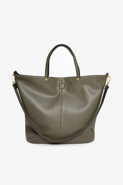 ANTLER - HARTLEY REVERSIBLE TOTE - BLACK/KHAKI