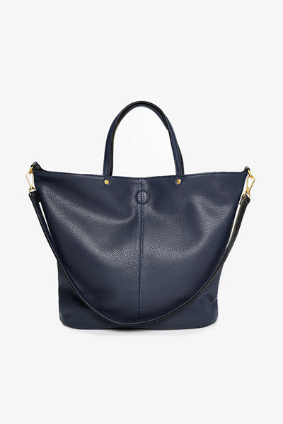 ANTLER - HARTLEY REVERSIBLE TOTE - NAVY/SILVER