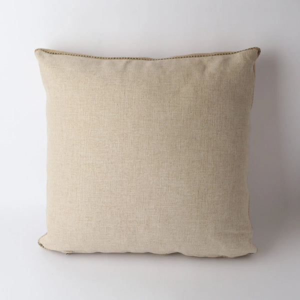 Le Forge - ART CUSHION - BURLAP BLACK - COCO CHANEL