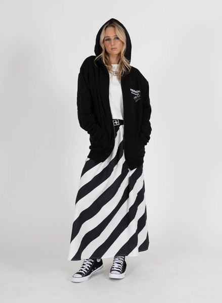 FEDERATION  - AXEL ZIP UP - SIGNED 25 PRINT - BLACK
