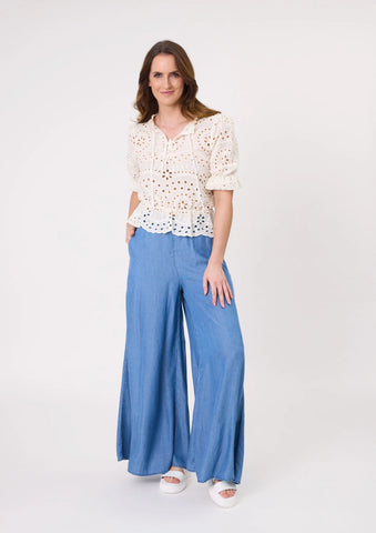 LEMON TREE - AZZURA PANT - CHAMBRAY