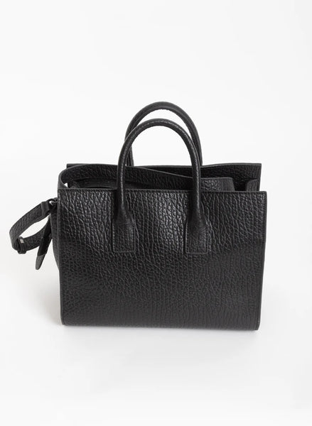 FEDERATION  FLY BAG - LEATHER - BLACK