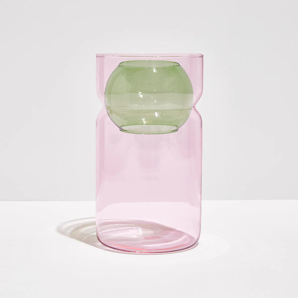 Fazeek BALANCE VASE - PINK + GREEN