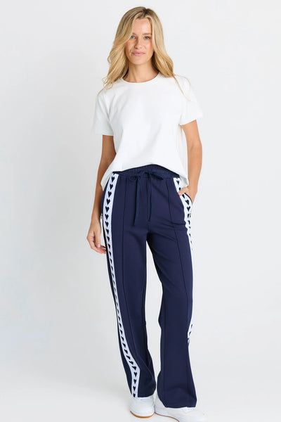 BETTY BASIC - JAMIE TRACKPANTS - NAVY