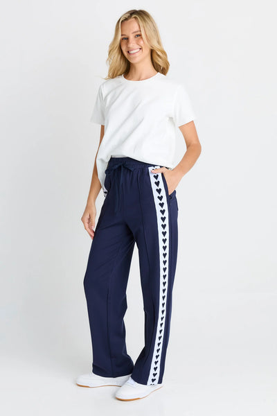 BETTY BASIC - JAMIE TRACKPANTS - NAVY