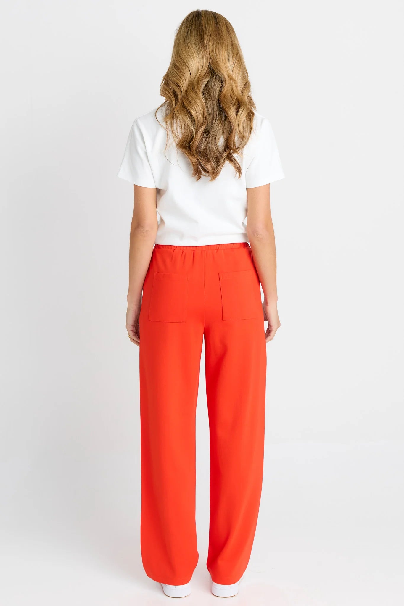 BETTY BASICS - JAMIE TRACKPANTS - TOMATO