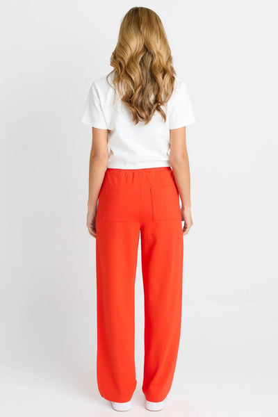 BETTY BASIC - JAMIE TRACKPANTS - TOMATO
