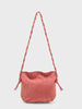 NICE THINGS PALOMA S - BRAIDED STRAP SHOULDER BAG - POWDER PINK