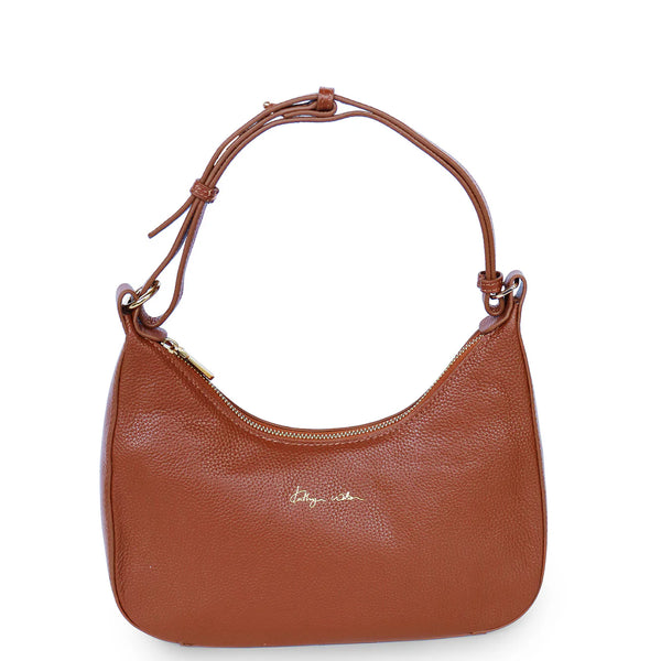 KATHRYN WILSON - Bella  Bag  WALNUT CALF