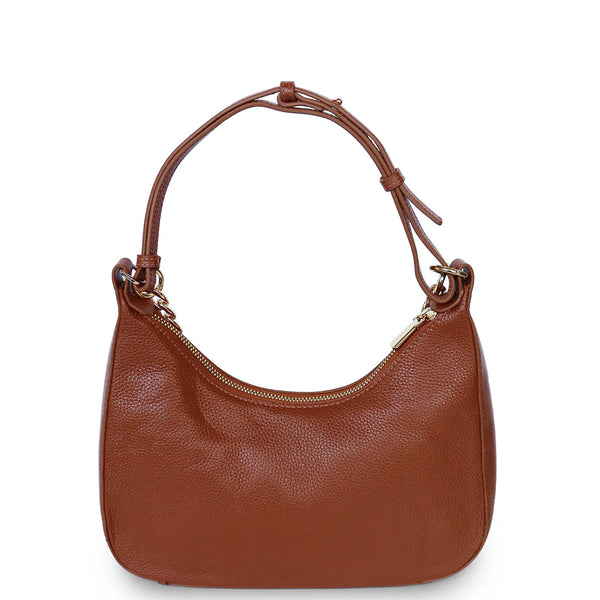 KATHRYN WILSON - Bella  Bag  WALNUT CALF