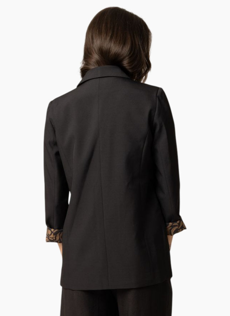 BILLIE THE LABEL - BELLA BOYFRIEND BLAZER - BLACK