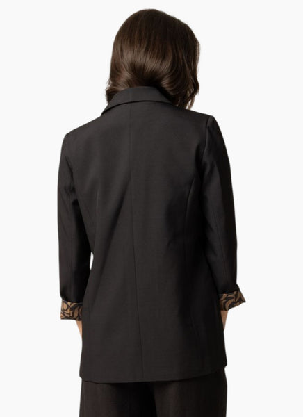 BILLIE THE LABEL - BELLA BOYFRIEND BLAZER - BLACK