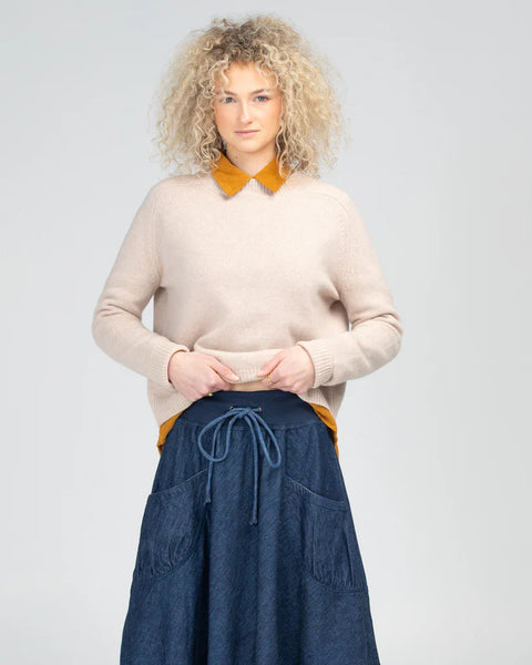 BOOM SHANKER - Guru Skirt - DARK DENIM