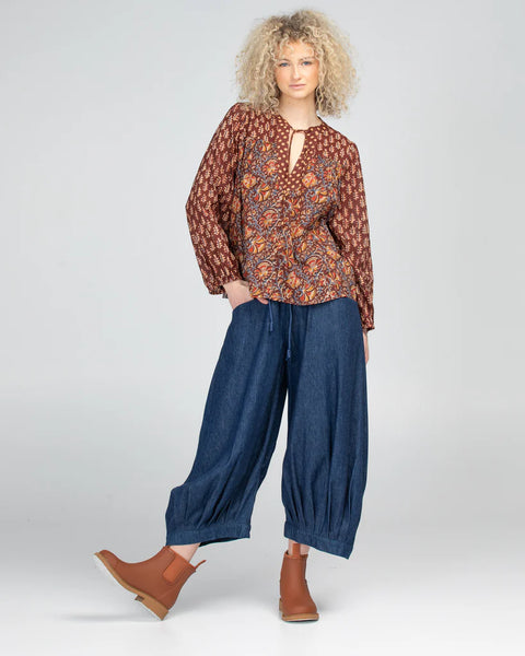 BOOM SHANKER - Guru Pant - DARK DENIM