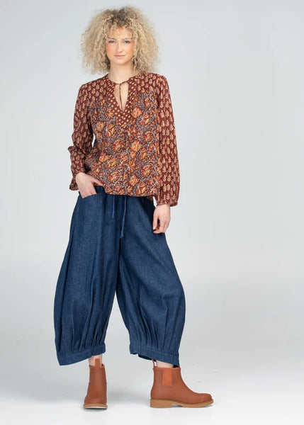 BOOM SHANKER - Guru Pant - DARK DENIM