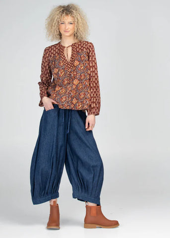 BOOM SHANKER - Guru Pant - DARK DENIM