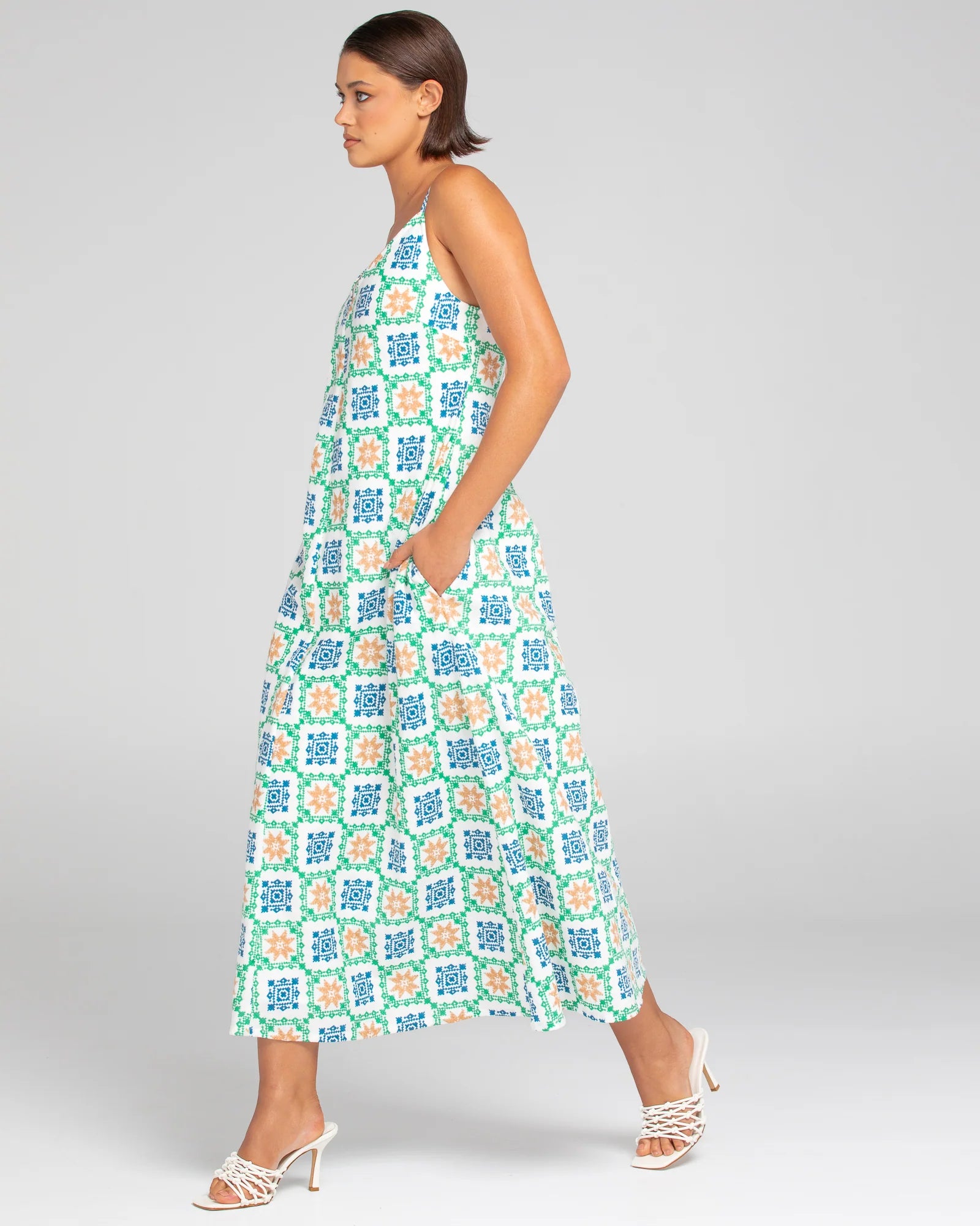 BOOM SHANKER - MAIA DRESS - MAIA PRINT