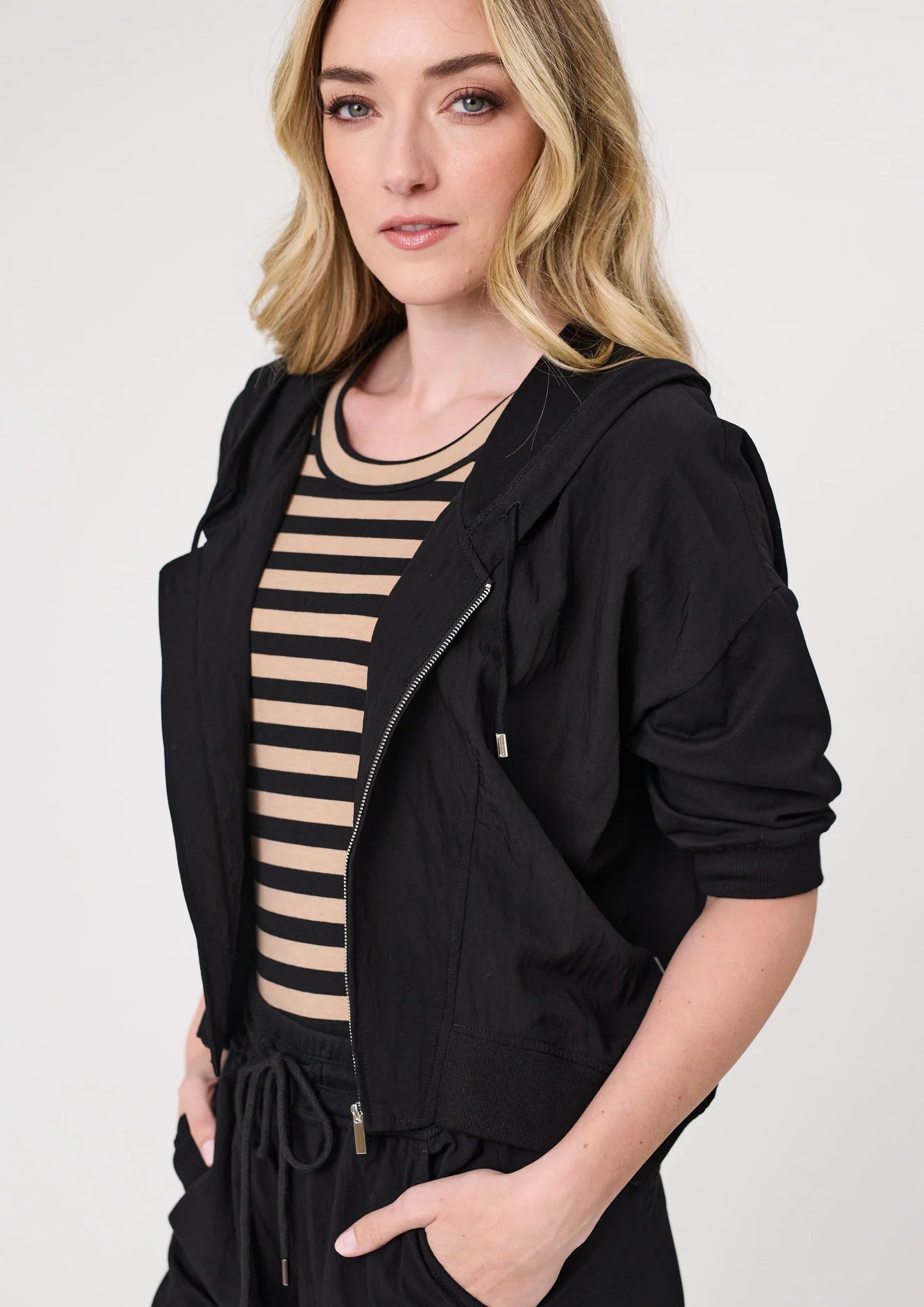 LEMON TREE - BRIA JACKET - BLACK