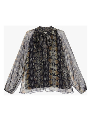 DIXIE  CAMICIA SHIRT - SNAKE PRINT