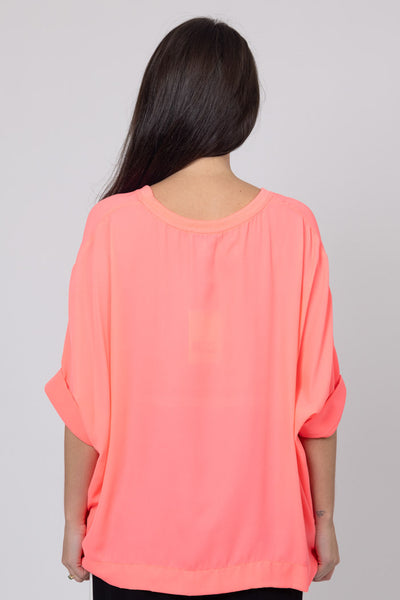 CHARLO - LOLA SWING TOP - CORAL