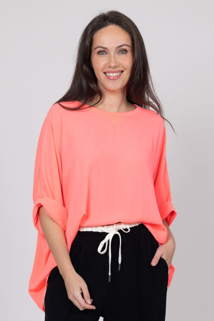 CHARLO - LOLA SWING TOP - CORAL