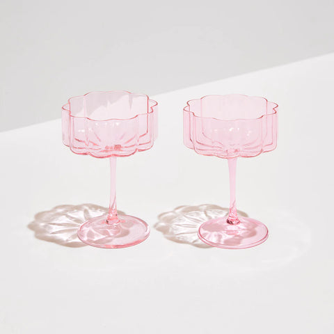 FAZEEK WAVE COUPE GLASSES - PINK