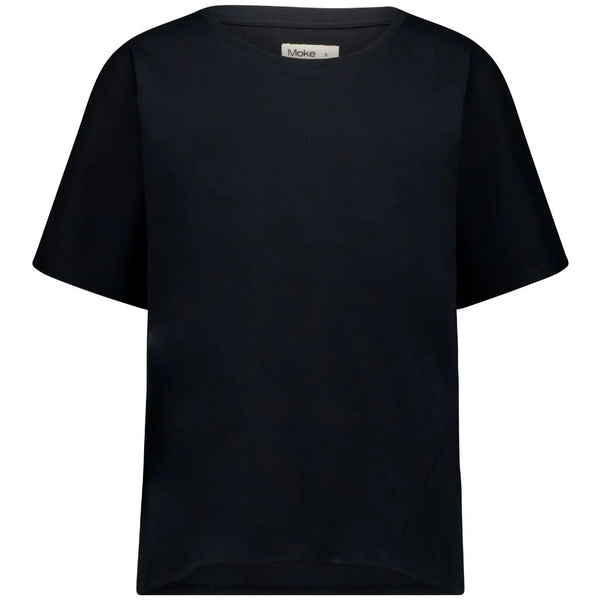 MOKE CHARLOTTE TEE - BLACK