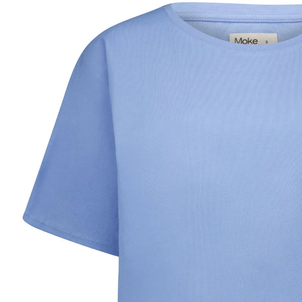 MOKE CHARLOTTE TEE - POOL BLUE