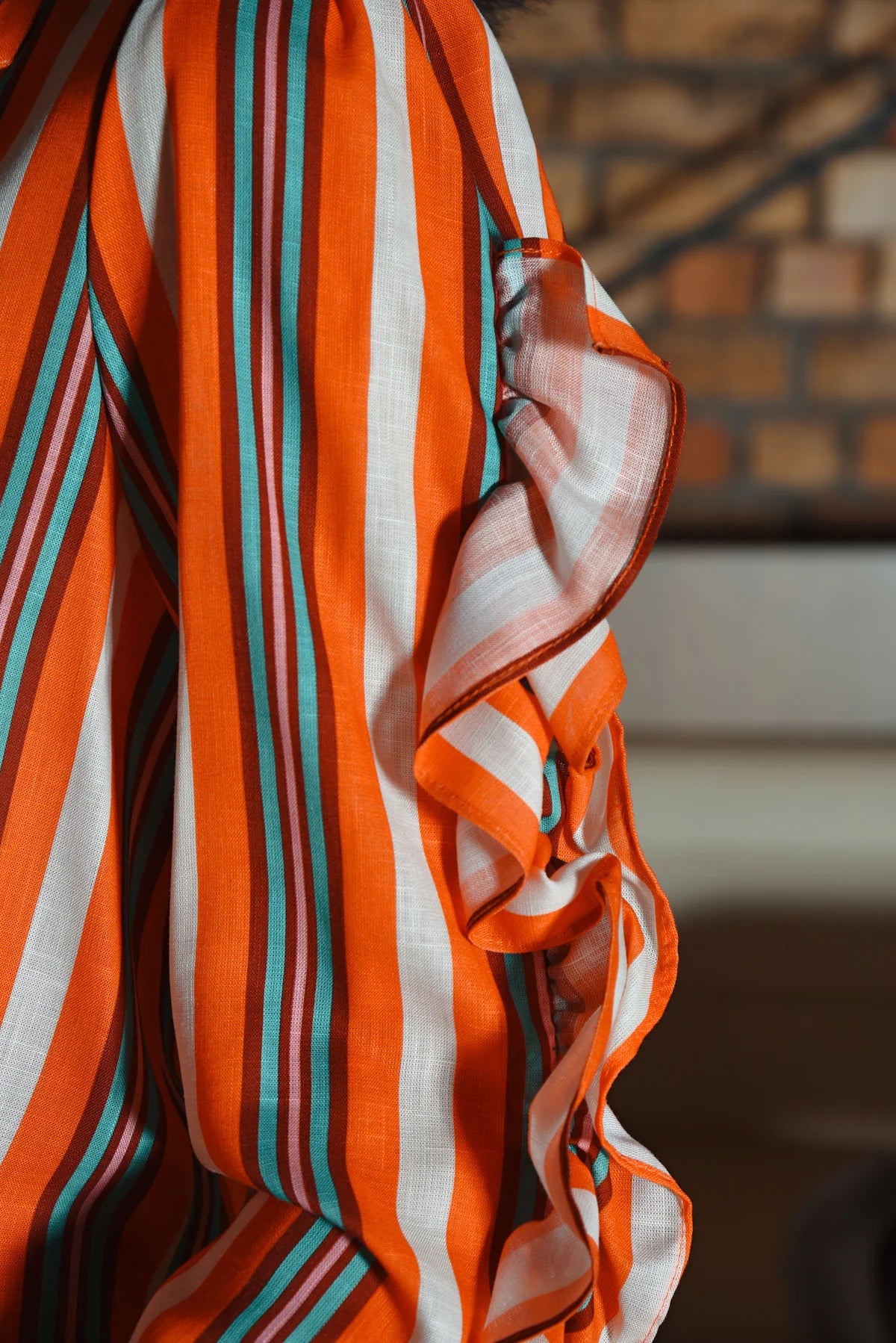 COOPER - LOW BLOWS SHIRT - ORANGE STRIPE