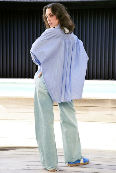 COOPER - SHE'S THE EM-BOSS JEAN - COOL WASH DENIM