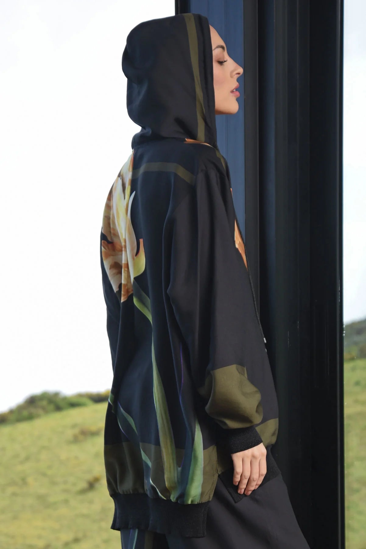 COOPER - CLASS HALF FULL HOODIE - OLIVE TULIP