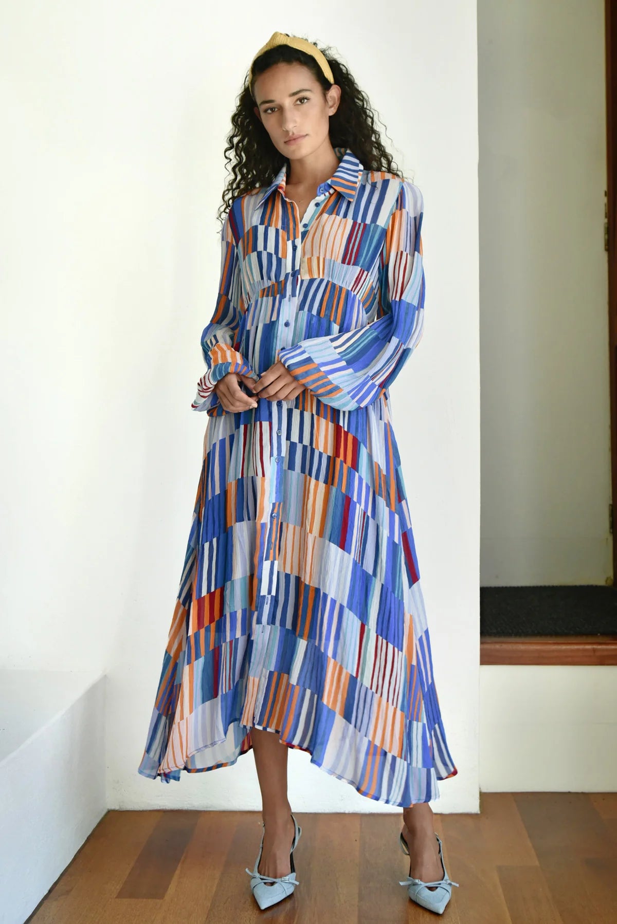 COOPER - STATE OF BLISS DRESS - BLUE