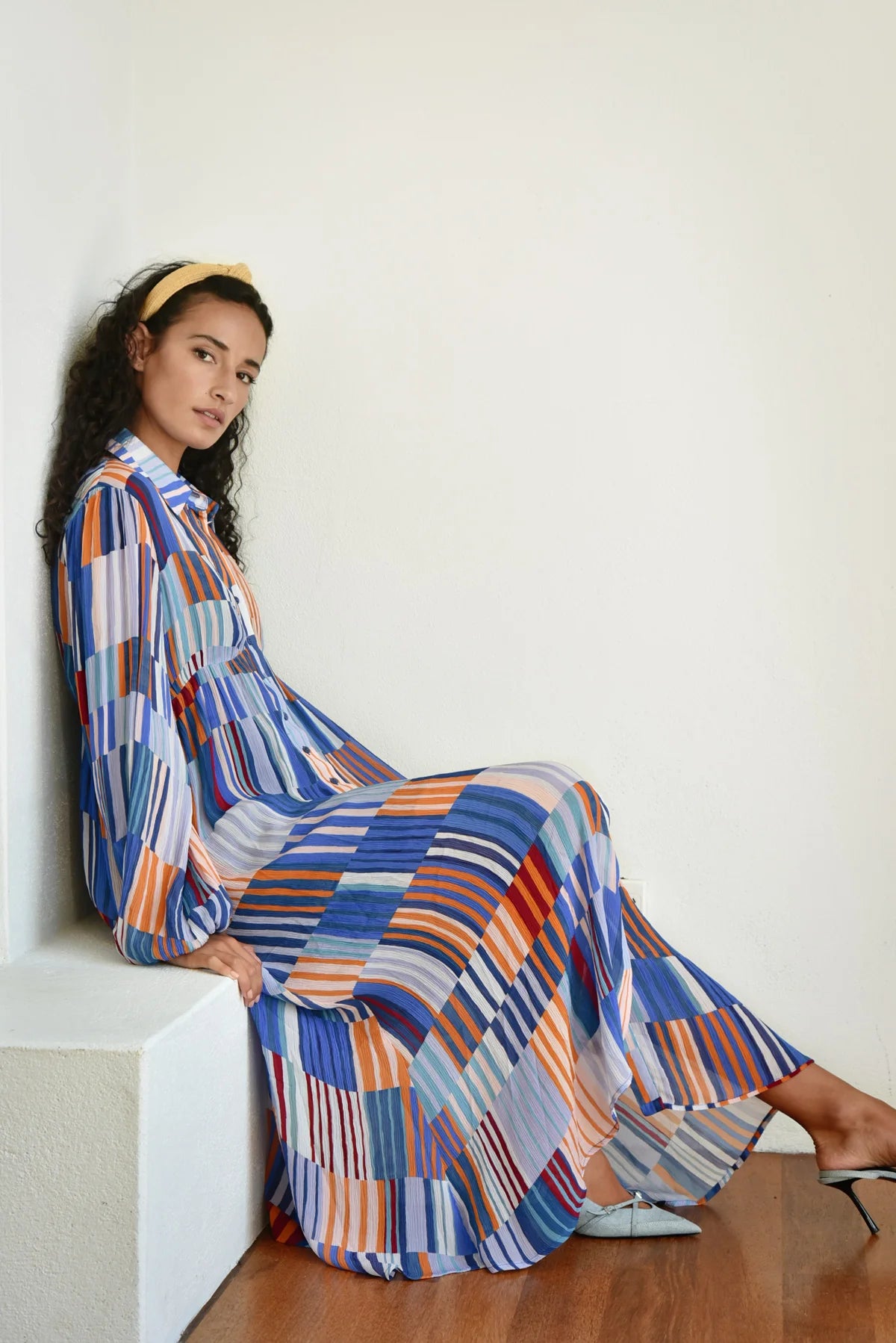 COOPER - STATE OF BLISS DRESS - BLUE