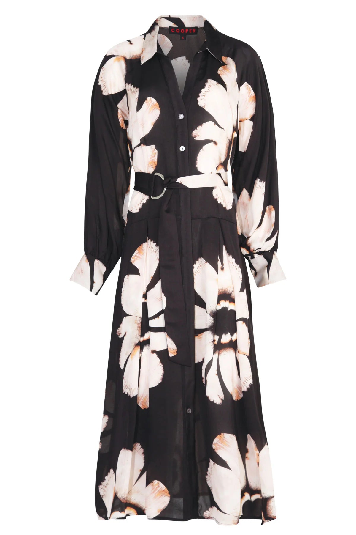 COOPER - WINTERFUL DRESS  - BLUSH FLORAL