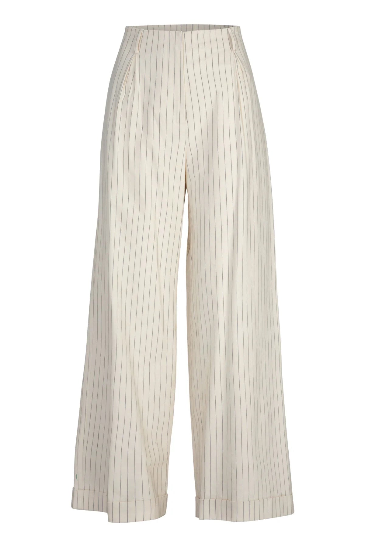 COOPER - RAISE THE BAR PANT - CREAM PINSTRIPE