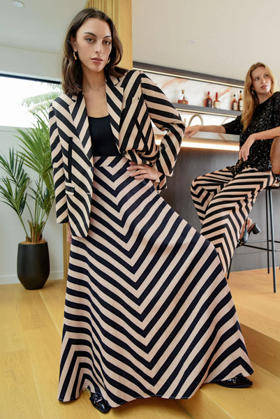 COOPER - LOVE AT FIRST TUX JACKET - CHERON STRIPE