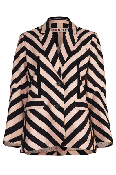 COOPER - LOVE AT FIRST TUX JACKET - CHERON STRIPE