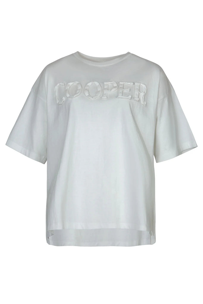 COOPER -  LOVE LETTERS T-SHIRT - WHITE