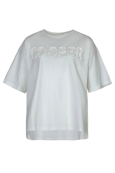 COOPER -  LOVE LETTERS T-SHIRT - WHITE