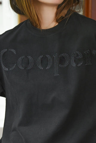 COOPER - CRAFTED BY COOPER T-SHIRT - BLACK