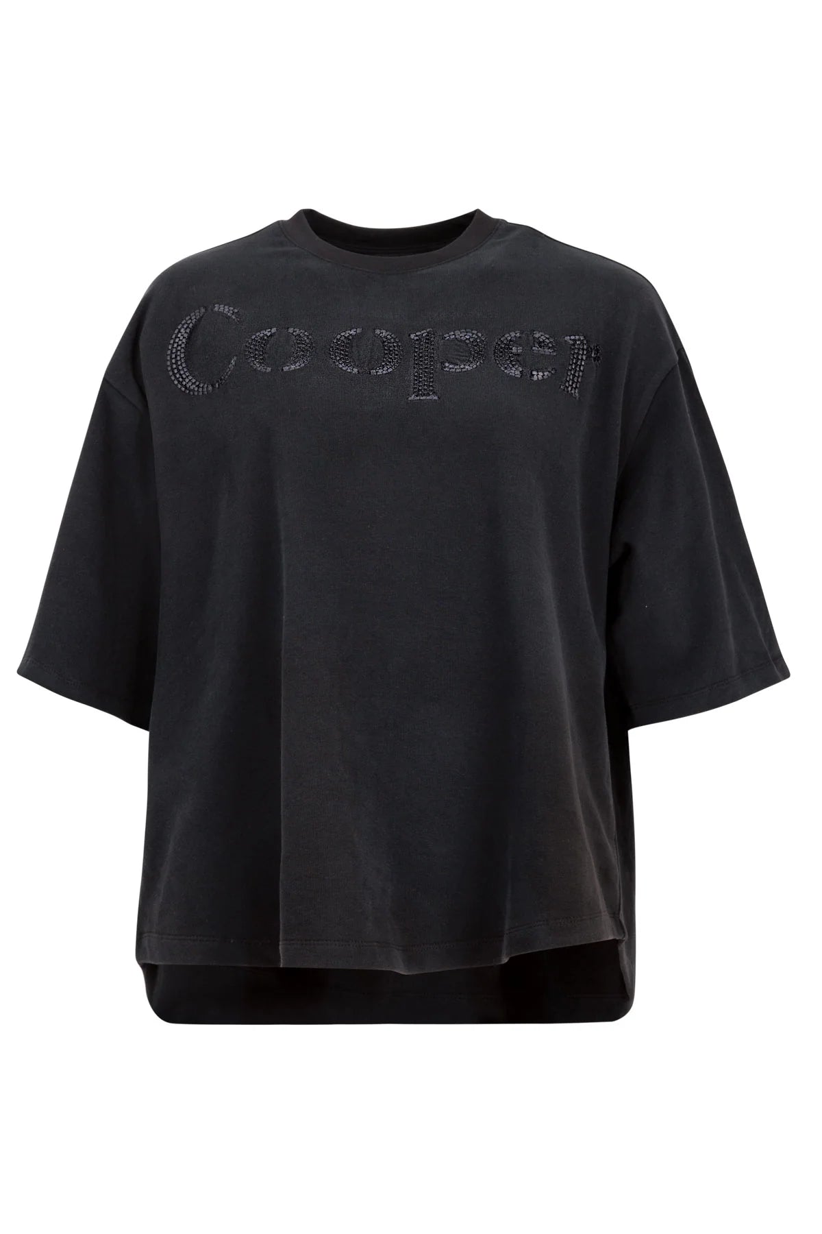 COOPER - CRAFTED BY COOPER T-SHIRT - BLACK