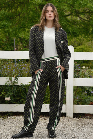 COOPER - FOLLOW THE TRACK PANT - BLACK MULTI