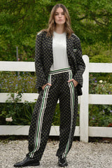 COOPER - FOLLOW THE TRACK PANT - BLACK MULTI