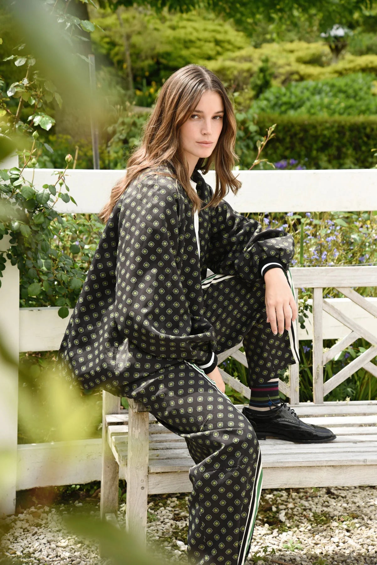 COOPER - FOLLOW THE TRACK PANT - BLACK MULTI